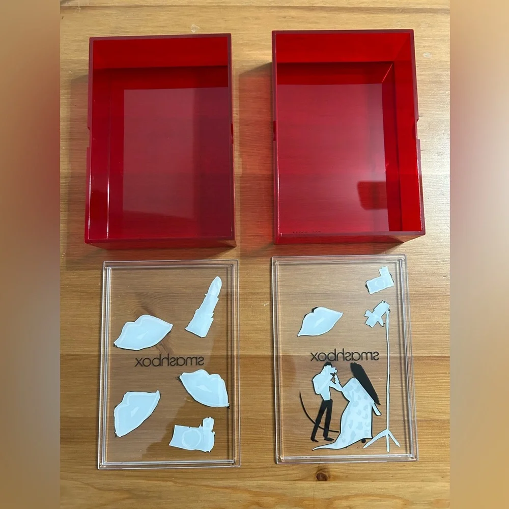 Smashbox collectors limited edition makeup storage boxes. Set of 2